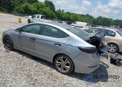 2017 Hyundai Elantra Limited из США, поврежденный, VIN 5NPD84LF6HH108459